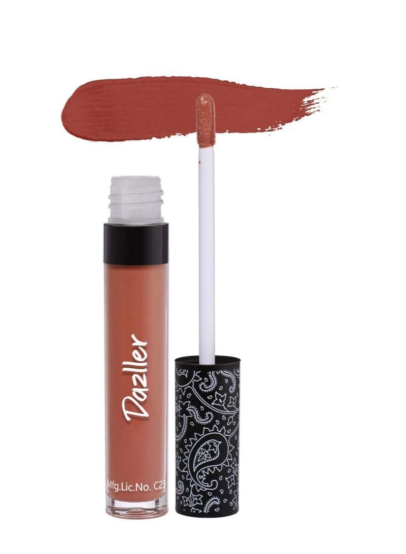 Dazller All Day Lipcolour Quick Dry|Moisturizing Kokum Butter|Non-Transfer & Smudge-proof|8hr stay|Liquid Lipstick for Women|QDLC003 |6g - Image 1